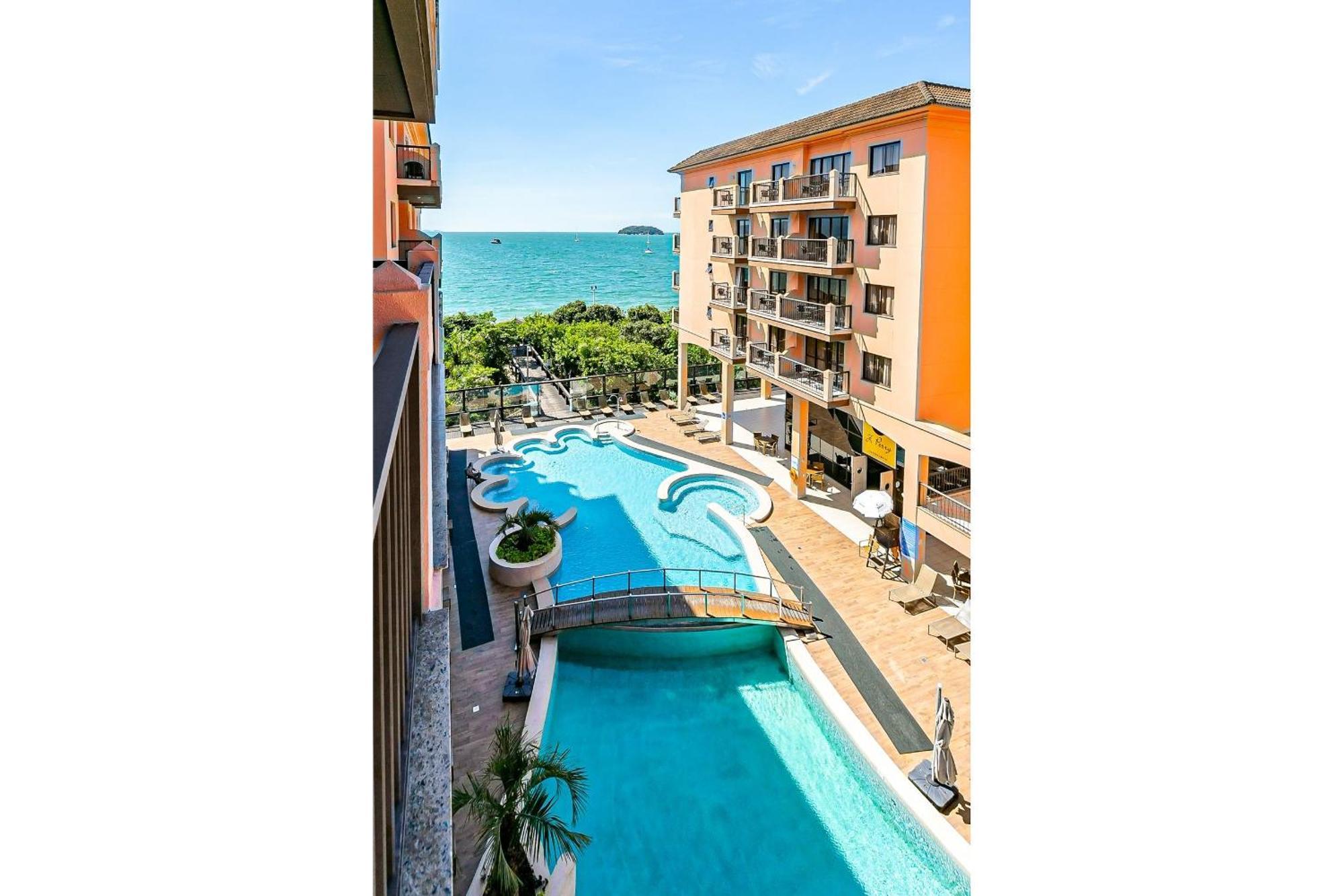 Resort Pe Na Areia - Studios Direto Com Proprietario Jbvjr Florianopolis Exterior photo