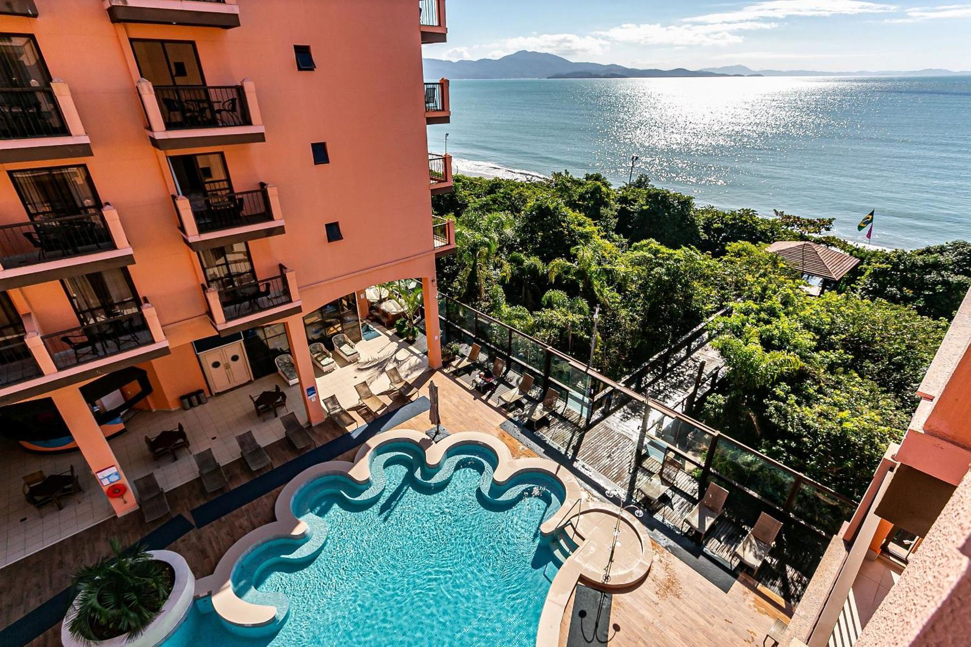 Resort Pe Na Areia - Studios Direto Com Proprietario Jbvjr Florianopolis Exterior photo